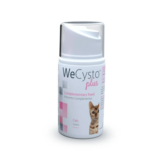 WeCysto Plus – Hrană Complementară Nutritivă pentru Susținerea Tractului Urinar la Câini și Pisici, 50 ml – WePharm